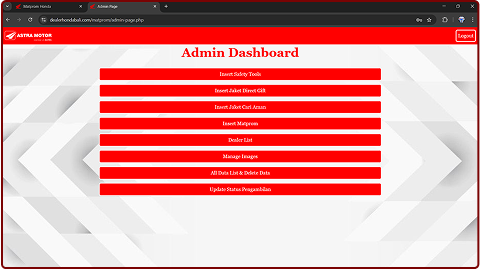 Admin Dashboard